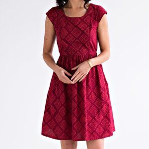 Chilmark Dress Ruby by Mata Traders